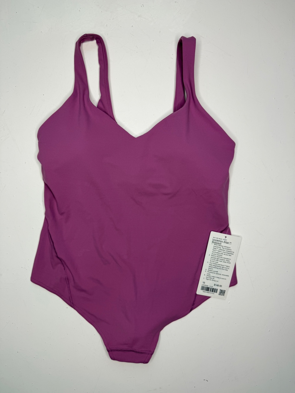 lululemon athletica Plum Align™ Bodysuit Size 10